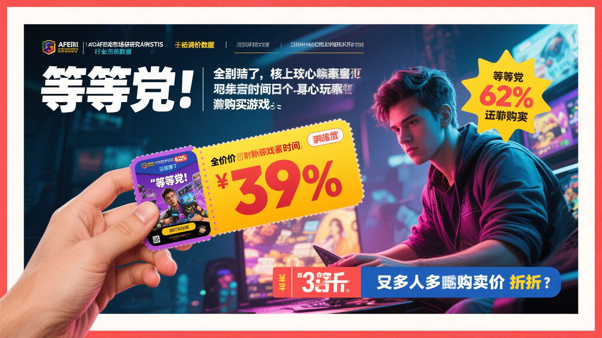 你上一次全价购买一款游戏是什么时候？如果你已经记不清了，那你很可能属于那62%正